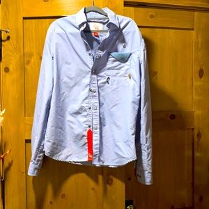 Western Rise fishing snap shirt